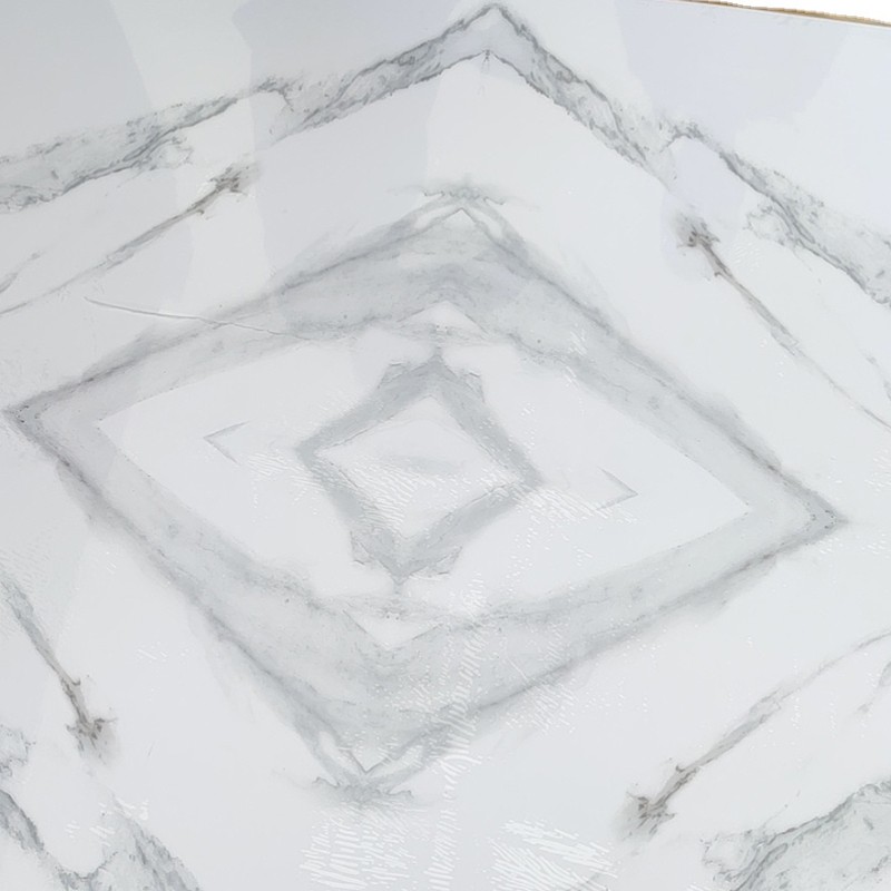 4x8 ft uv artificial pvc marble sheet for bathroom wall 3D wooden sheet for kitchen cabinet