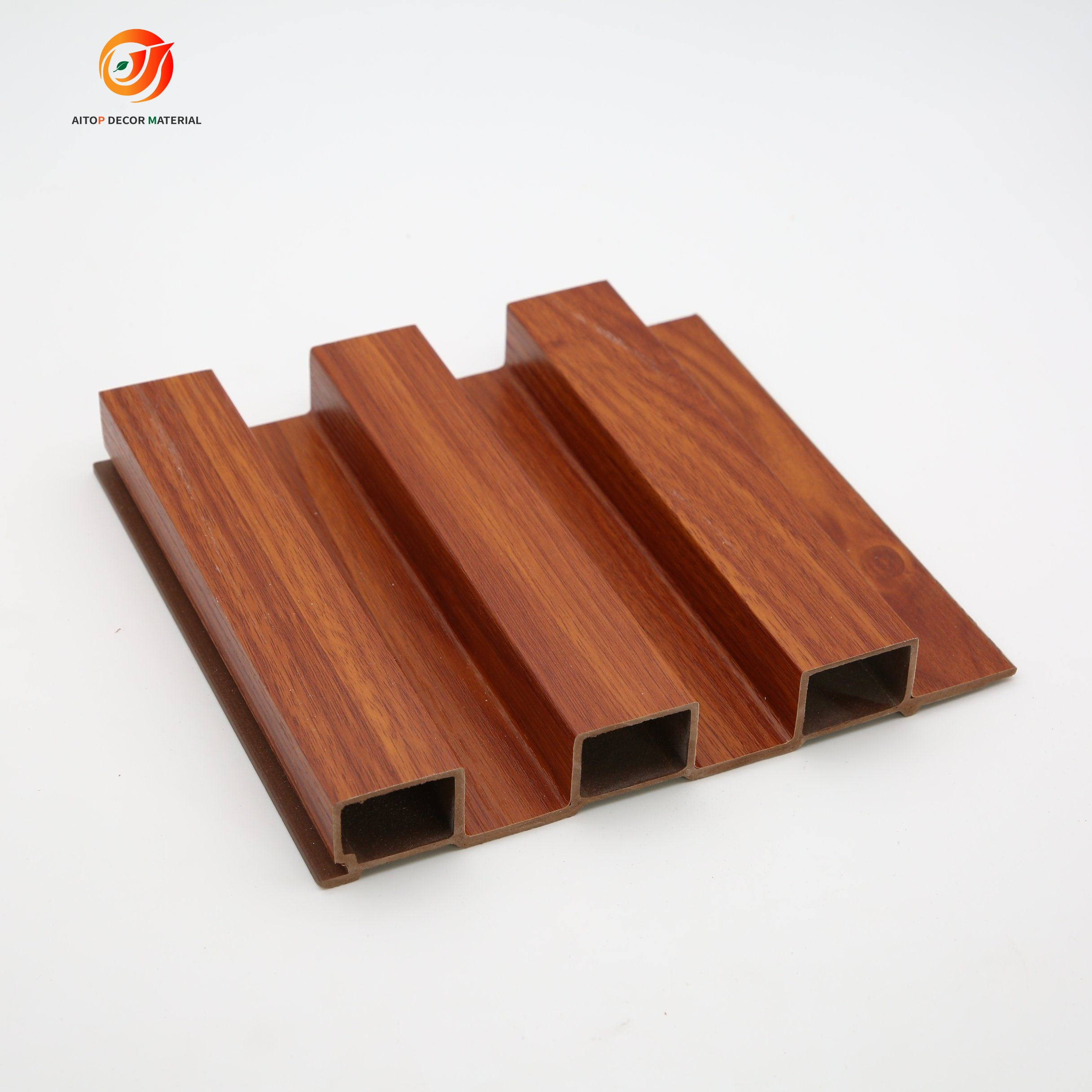 Decorative Material Co-extrusion and Non-coextrusion Solar WPC Wall Panels Cladding Outdoor