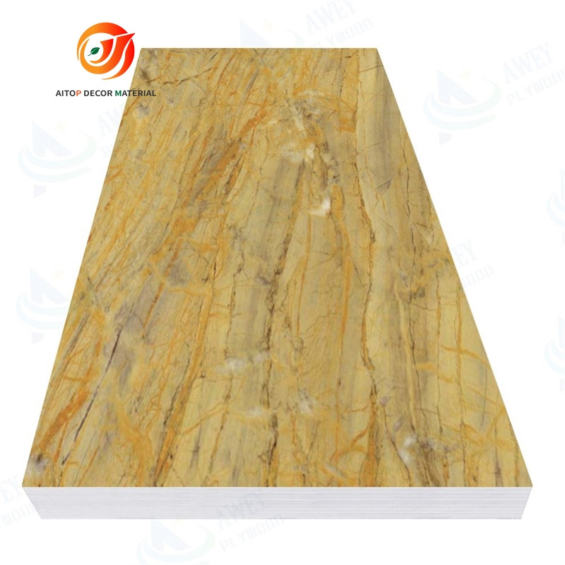 high glossy 3mm uv pvc marble sheet without any spot faux marble surface sheet United Arab Emirates 