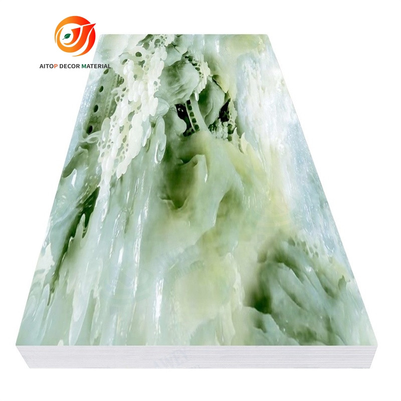 high glossy 3mm uv pvc marble sheet without any spot faux marble surface sheet United Arab Emirates 