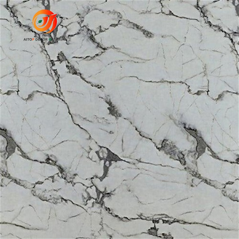 4x8 ft uv artificial pvc marble sheet for bathroom wall 3D wooden sheet for kitchen cabinet