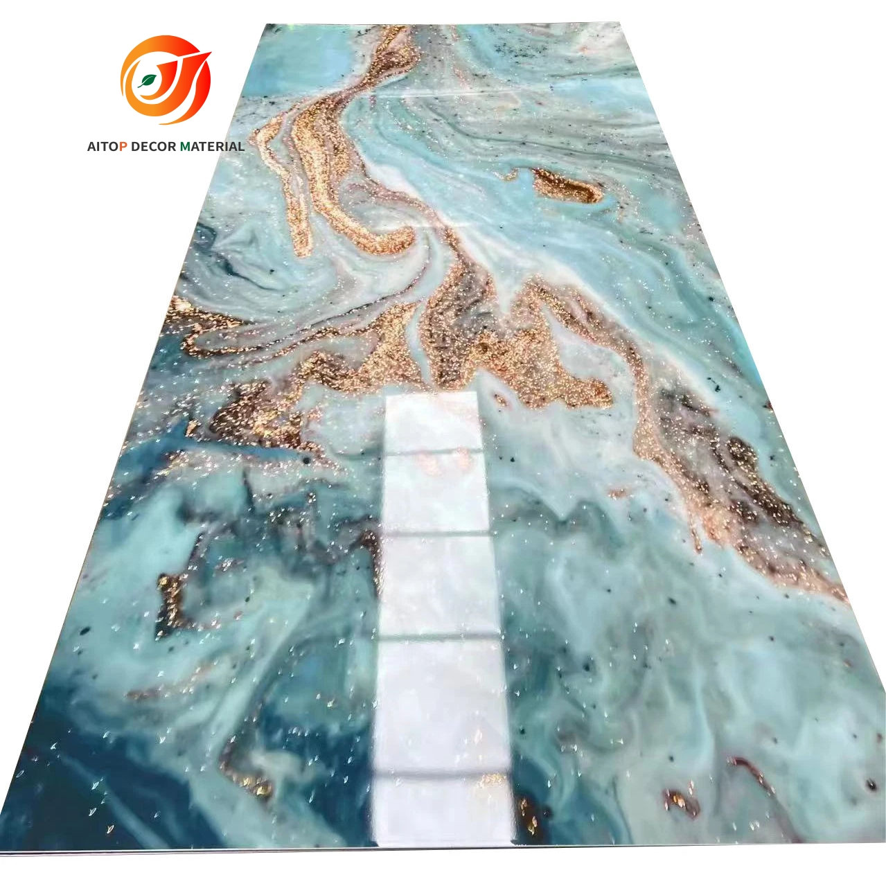 1220*2440mm pvc marble plastic sheet wall panel