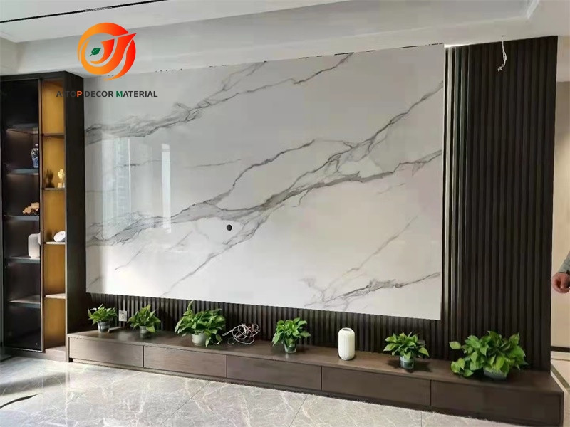 cheap price UV PVC wall panel interior decorative background wall
