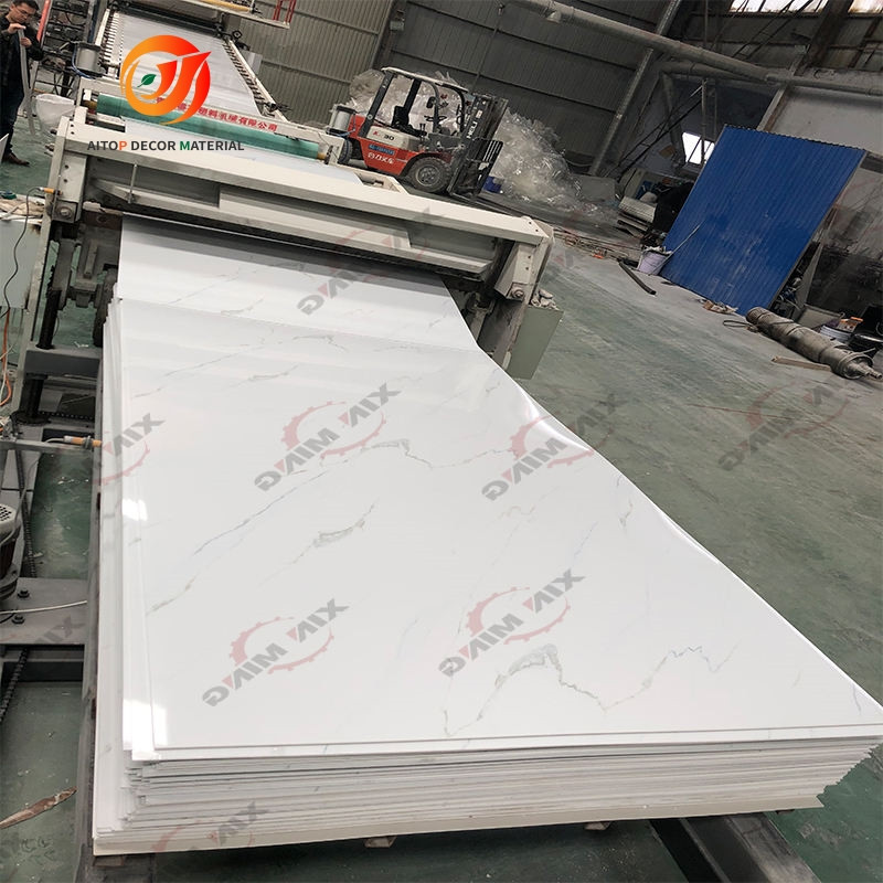 1220*2440mm pvc marble plastic sheet wall panel