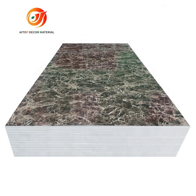 1220*2440mm pvc marble plastic sheet wall panel