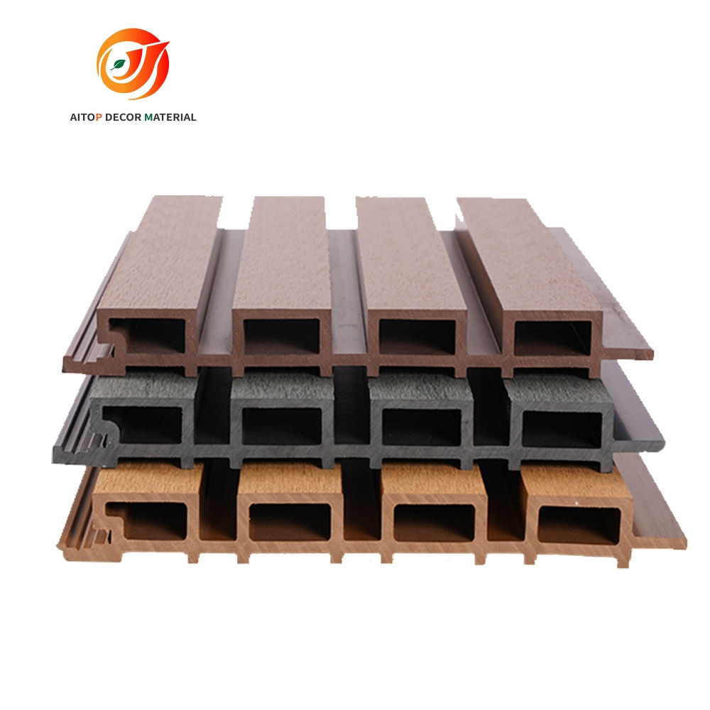 wood plastic composite wpc cladding decorative outdoor wall panel