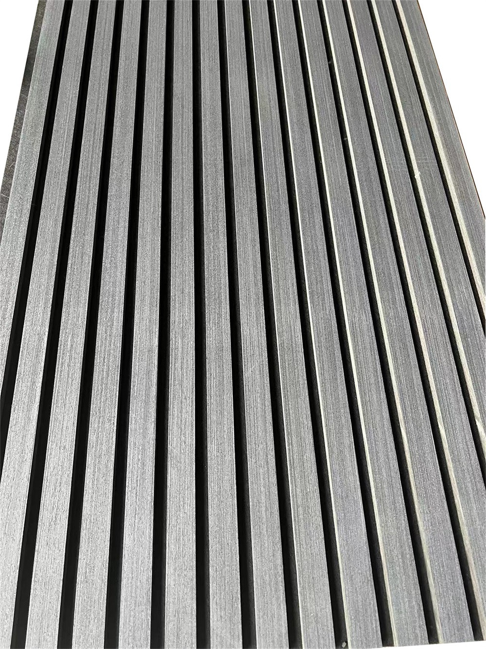 Black Felt Aku Panel Sound Absorption Slat Wood MDF Wooden Acoustic Wall Panel Akupanels