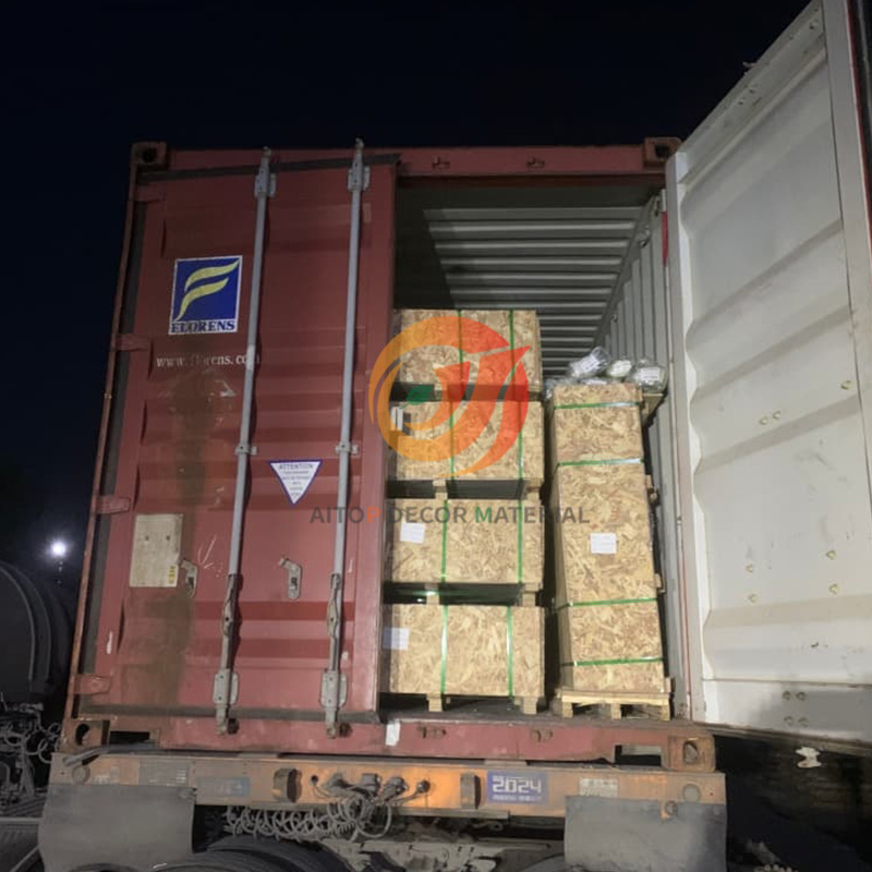 Successful Full Container Loading for Maldivian Client’s PVC Marble Sheets & Aluminum Accessorie