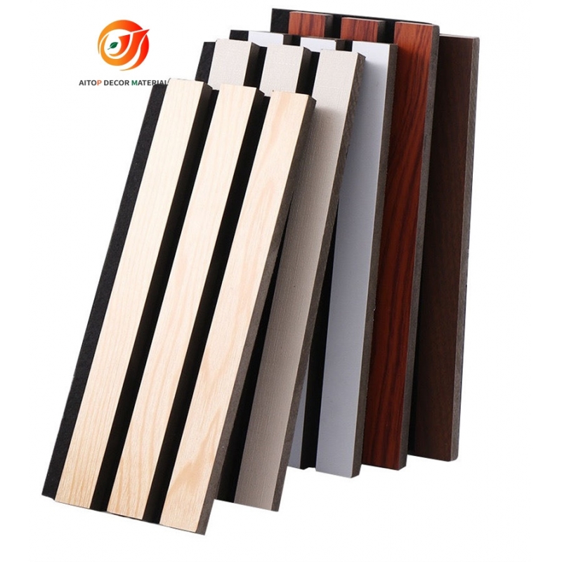 Wood Slats Wall Panels Carefully Crafted Mdf Board With Sustainably Pet Panel Acoustic Panels Akupan