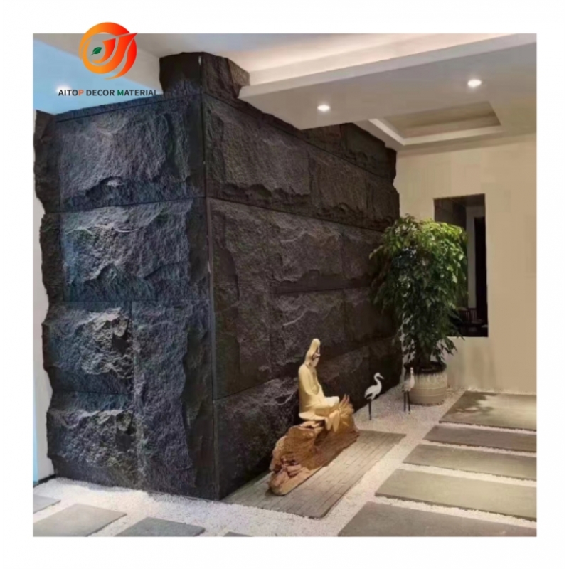 PU Faux stone Type and Tile Stone exterior wall cladding artificial stone veneer exterior