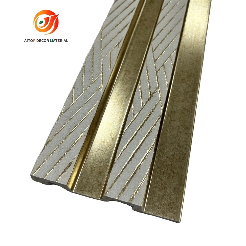 Waterproof green material indoor decoration plastic ps wall panel decorative