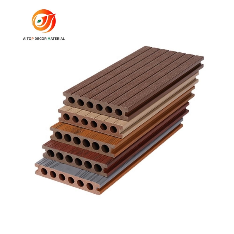 WPC Waterproof pvc floor deck hardwood flooring pvc decking Outdoor Bamboo Decking WPC Floor