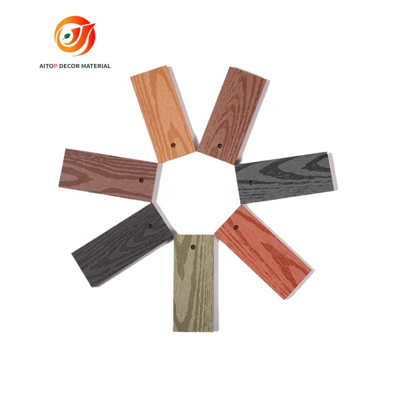 No Gap Deck Wpc Outdoor Flooring Wood Plastic Composite Decking For Swimming Pool And Patio