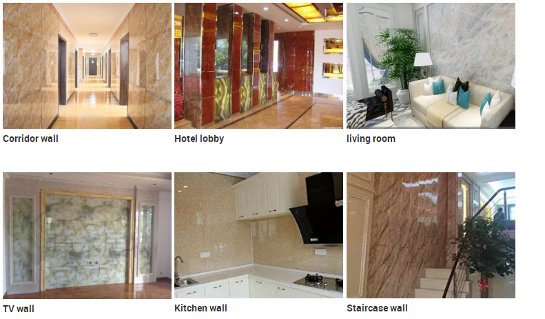 Best price high glossy 1220*2440mm*3mm PVC marble sheets for wall decoration(图3)