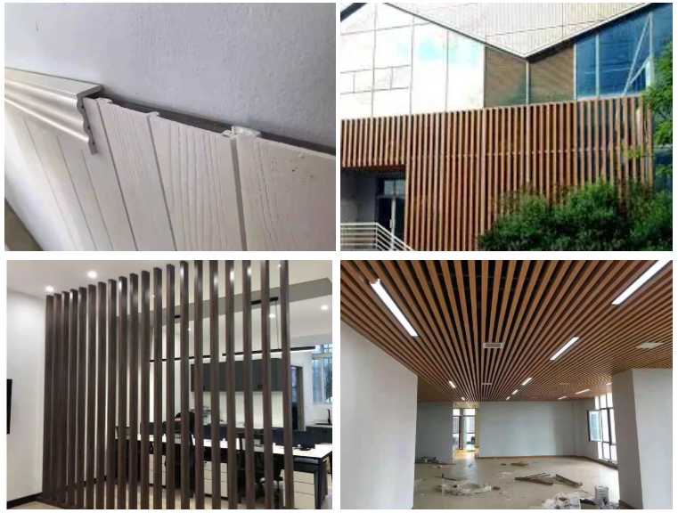 great wall WPC Wood Plastic Composite for decoration use(图3)