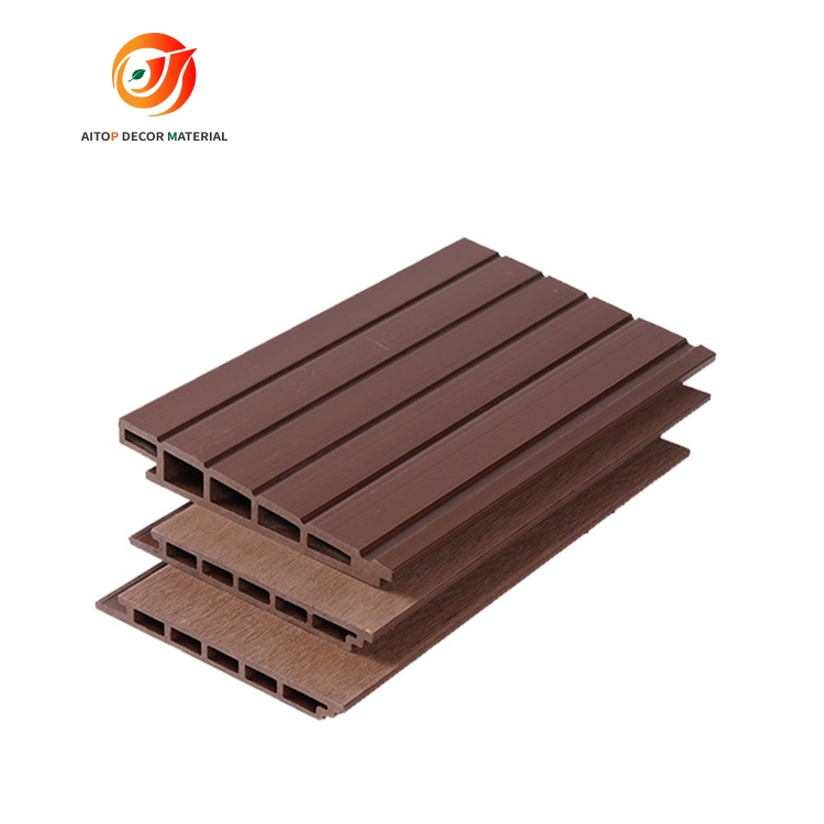 WPC composite outdoor decking / terrace flooring/ solid hard wood board(图10)