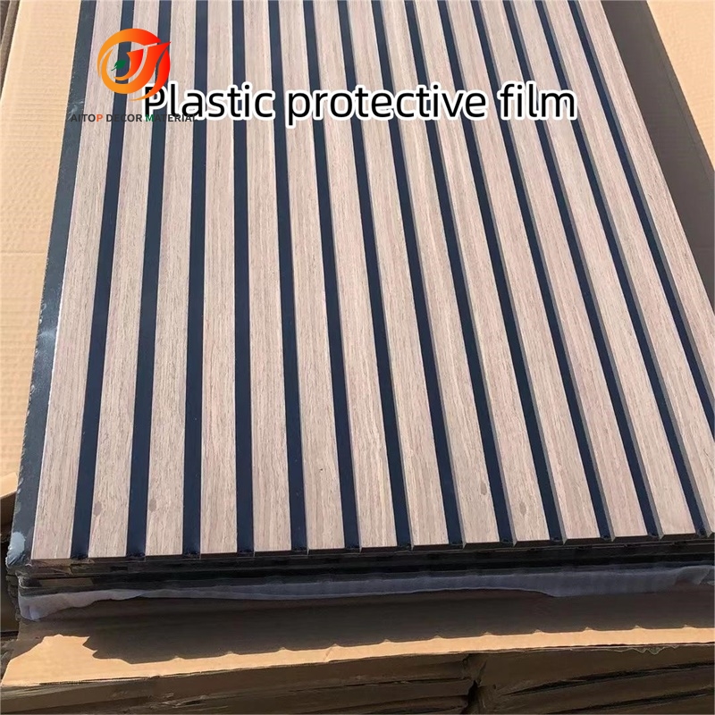 New Akupanel Acoustic Panel Diffusion Wall Soundproofing Slat Wooden Fiber Acoustic Panels Soundproo(图4)