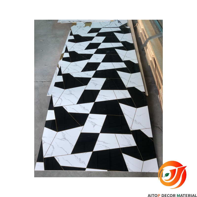 Widely Used Waterproof Indoor UV Boards Interior Wall Decoration PVC Marble Sheet(图3)