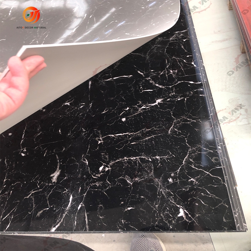 1220*2440mm pvc marble plastic sheet wall panel(图3)