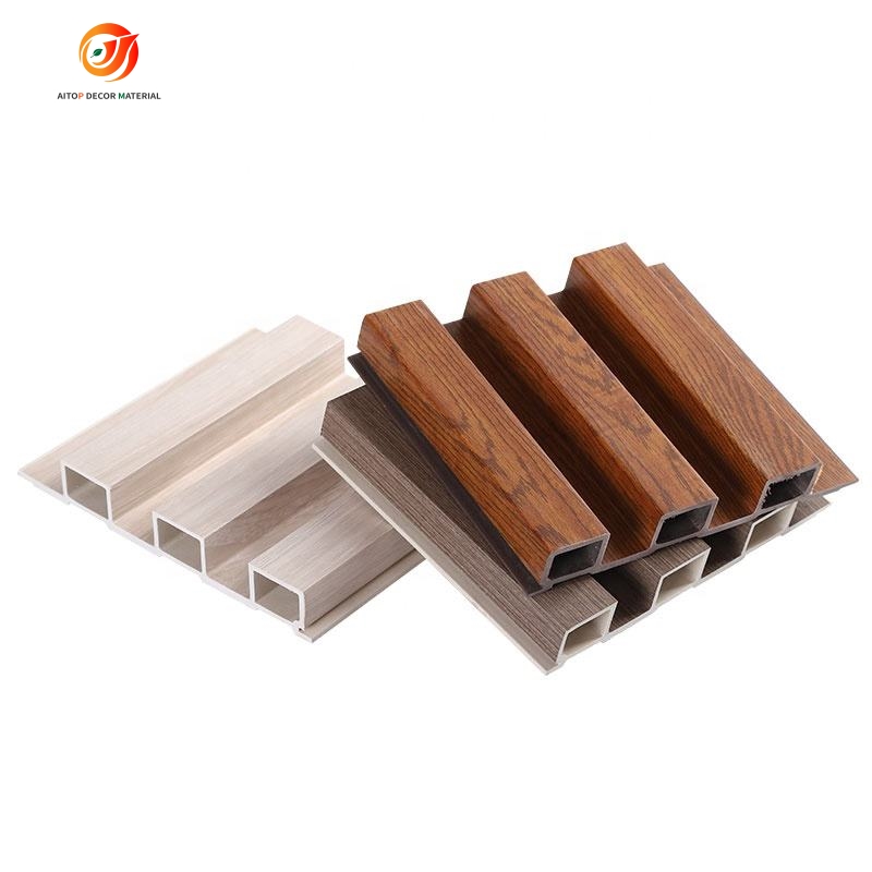 Decorative Material Co-extrusion and Non-coextrusion Solar WPC Wall Panels Cladding Outdoor(图2)