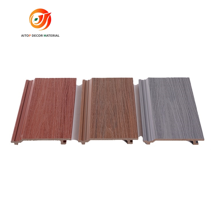 WPC composite outdoor decking / terrace flooring/ solid hard wood board(图6)