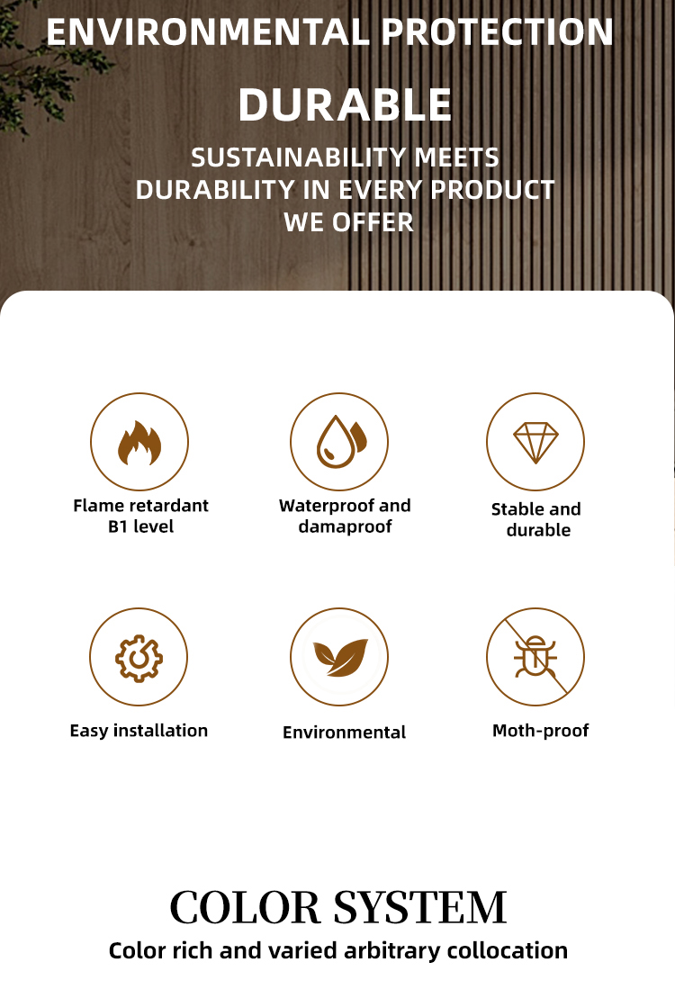 Natural wood 3d wall paper rolls PVC self adhesive bathroom wallpaper removable film for home(图3)