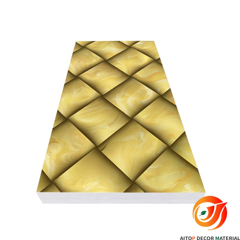 Widely Used Waterproof Indoor UV Boards Interior Wall Decoration PVC Marble Sheet(图4)