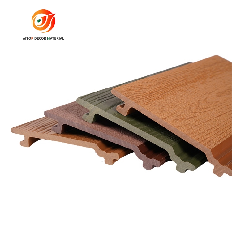 WPC composite outdoor decking / terrace flooring/ solid hard wood board(图8)