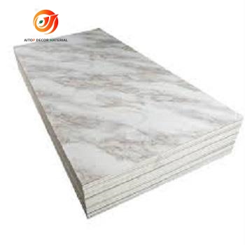 cheap price Interior Wall Panel 3mm waterproof UV panel pvc marble sheet(图8)