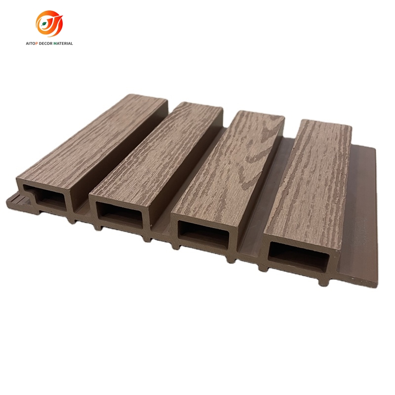 laser cut privacy screen garden wall panel in wpc(图3)