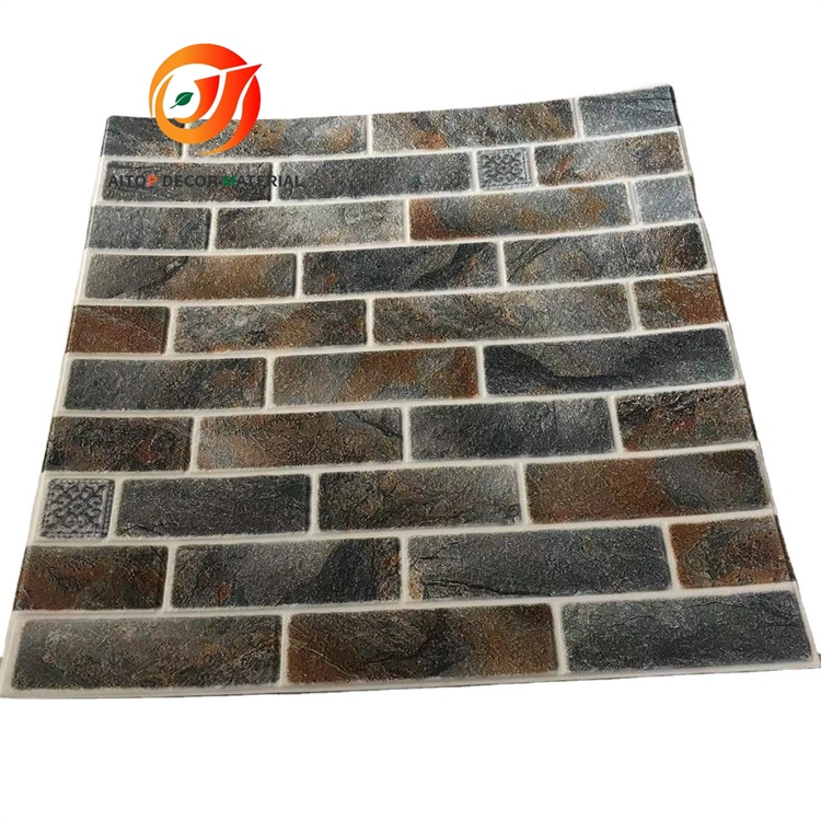 Natural wood 3d wall paper rolls PVC self adhesive bathroom wallpaper removable film for home(图7)