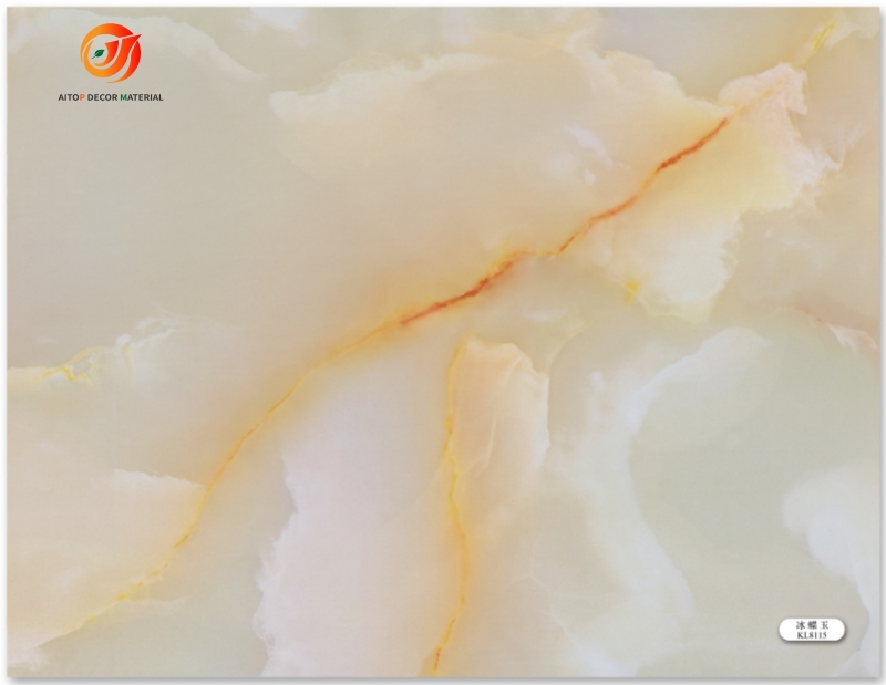 high glossy 2.8mm Uv Marble Sheet 4x8 Inch Pvc Wall Panel Pvc Uv Marble Sheet Price(图4)