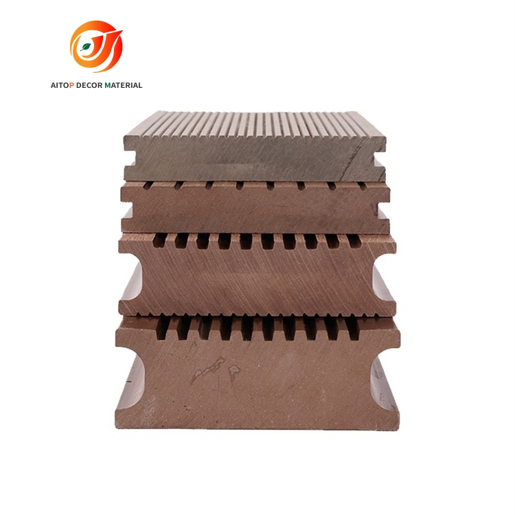 WPC composite outdoor decking / terrace flooring/ solid hard wood board(图11)