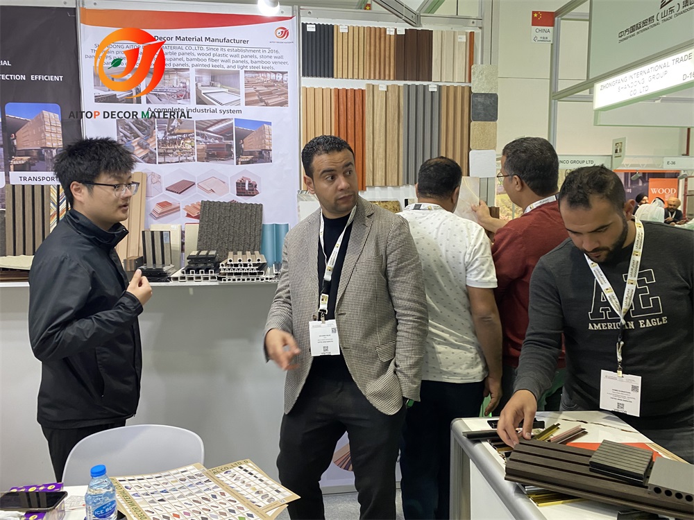 Aitop Decors Successful Participation and Prominent Presence at the Dubai Building Materials Exhibi(图3)
