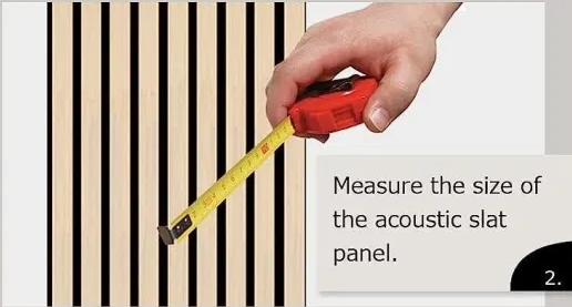 Black Felt Aku Panel Sound Absorption Slat Wood MDF Wooden Acoustic Wall Panel Akupanels(图1)