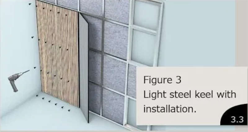 Black Felt Aku Panel Sound Absorption Slat Wood Panel MDF Wooden Acoustic Wall Panel Akupanels(图6)
